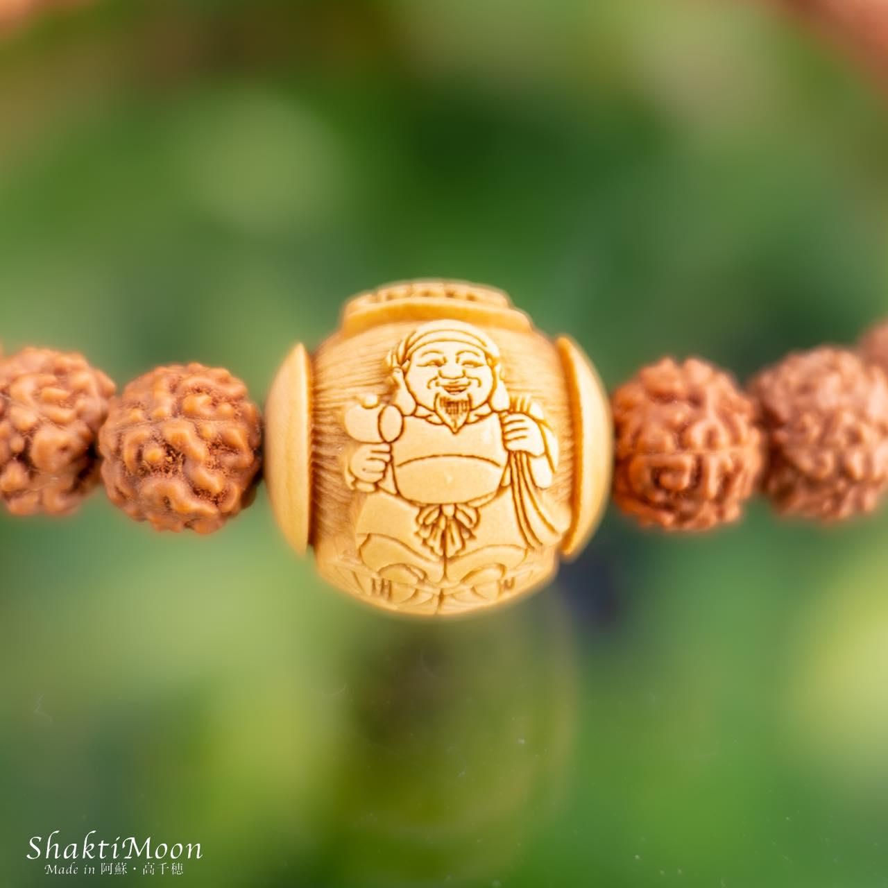 金運・商売繁盛のお守り！ 七福神 大黒天 中12mm ひと粒神様