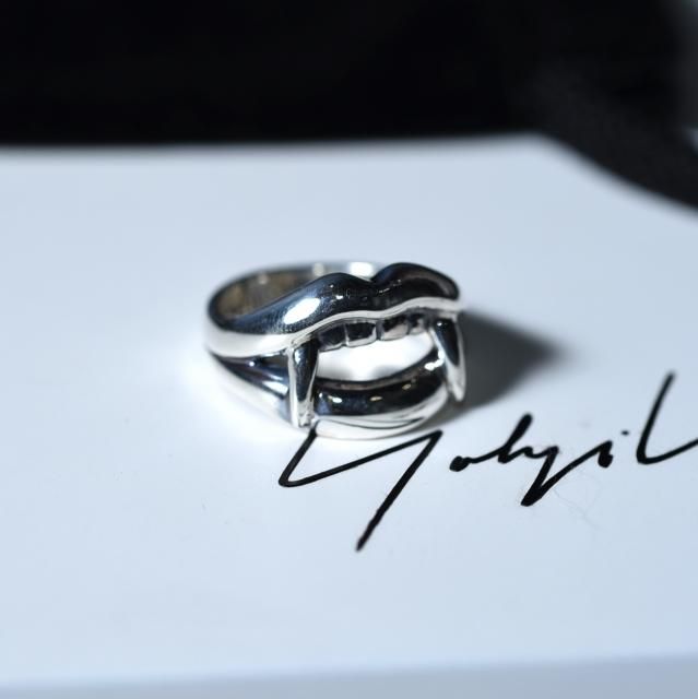 GOTHIC YOHJI YAMAMOTO シルバー950 ヴァンパイアファングリング - Ka