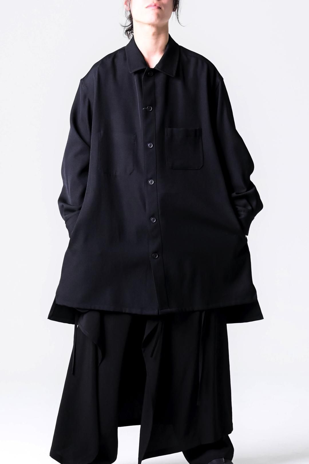 Yohji Yamamoto POUR HOMME アーミーギャバジンビッグブラウス - Ka na