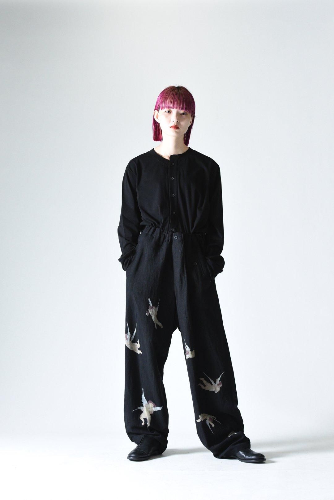 Yohji Yamamoto POUR HOMME 天使柄パンツ - Ka na ta,Yohji Yamamoto