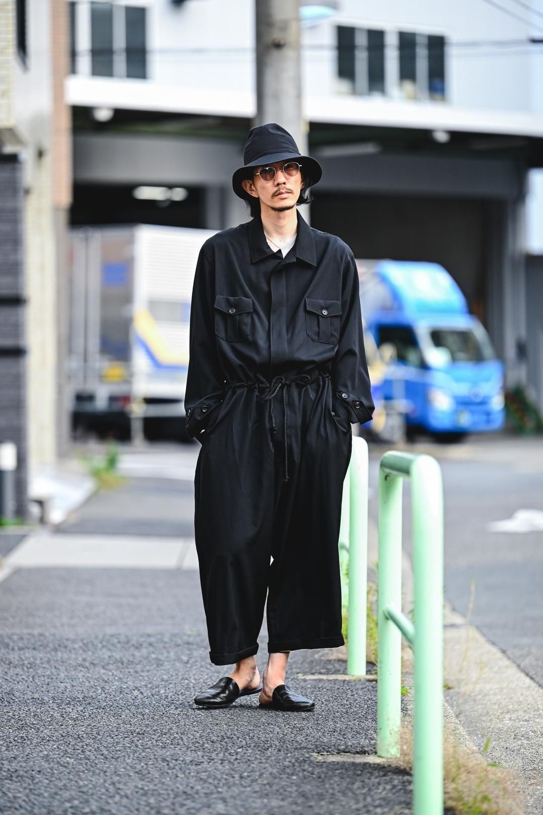 Yohji Yamamoto POUR HOMME ウールギャバジンオーバーオール - Ka na