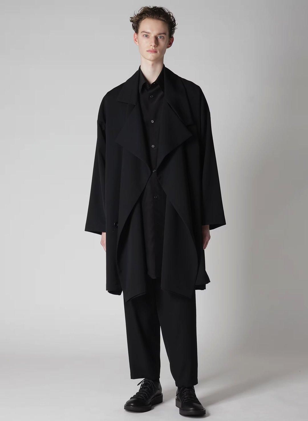 Yohji Yamamoto POUR HOMME ウールギャバテロテロコート - Ka na ta