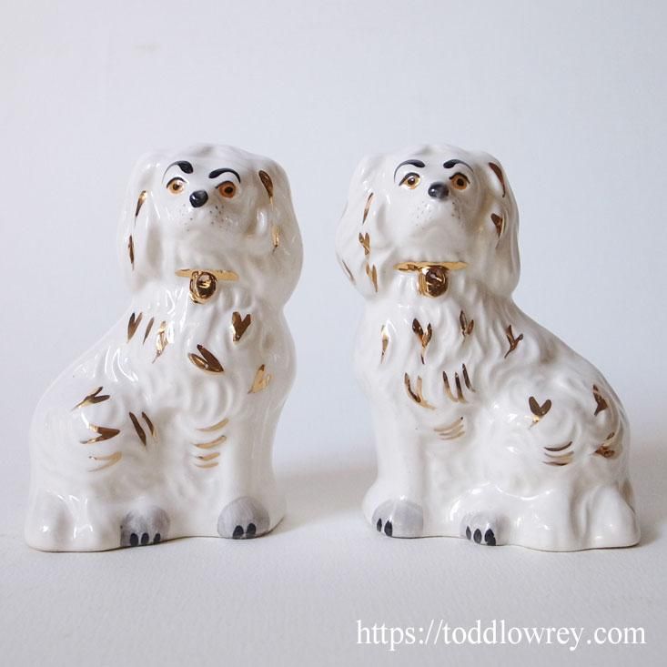 格別に凛々しい眉毛をもつ犬の騎士 / Vintage Beswick Staffordshire