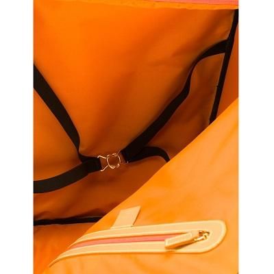 キャリーバッグ / スーツケース / カーフレザー / ペイズリープリント