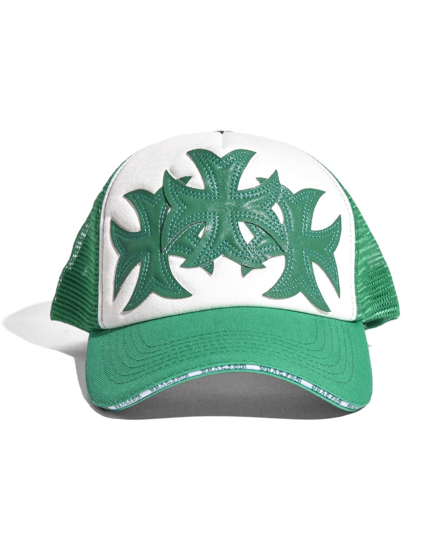 DUALISM/DLSM(デュアリズム)キャップ TRIVAL CROSS PATCH MESH CAP