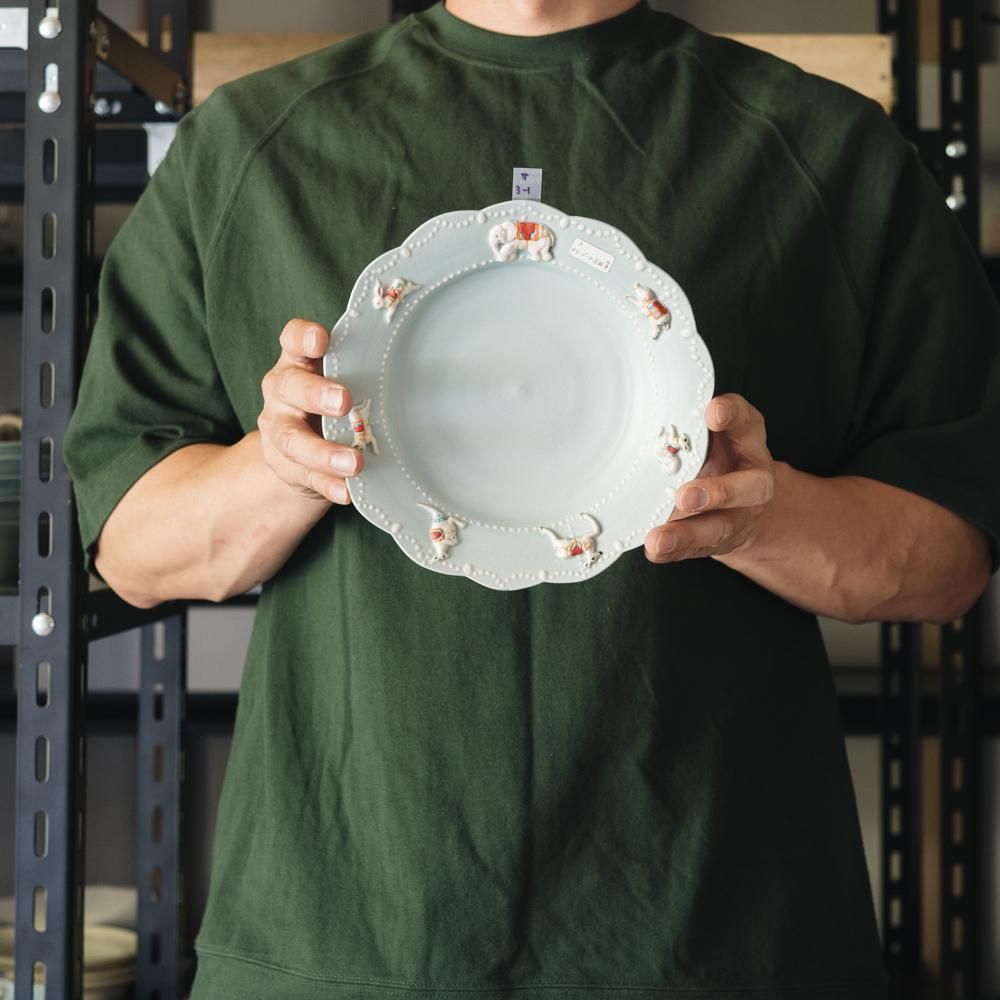 数量制限あり (2023年5月) 佐々木忍 メリーゴーランド皿 サ3（6-10