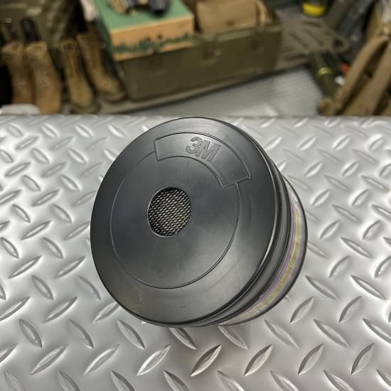 米軍実物 3M FR-57/NIOSH HighEfficiencyCartridge ガスマスク