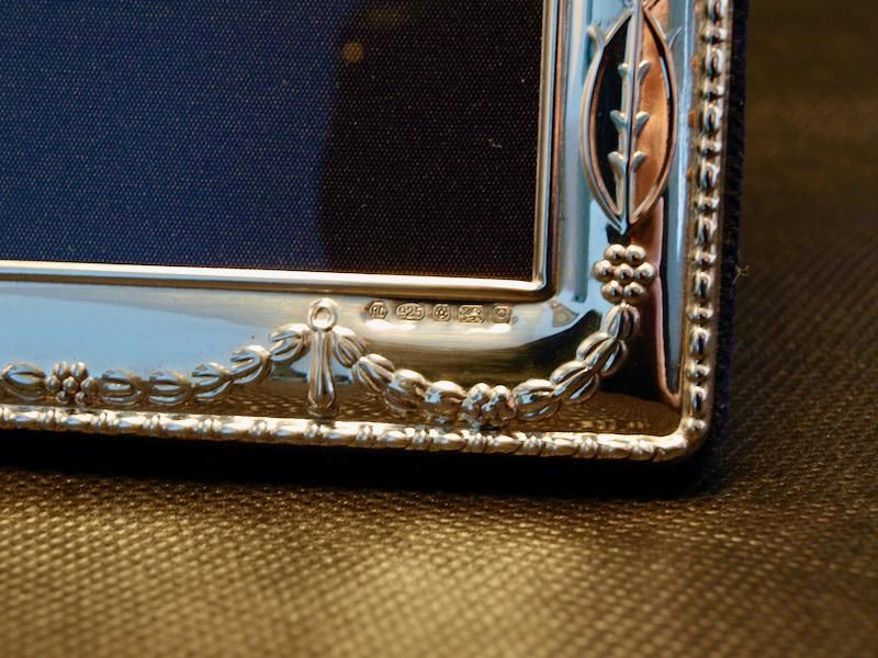 フォトフレーム CARRS ENGLAND スターリングシルバー - Baum's Antik Markt