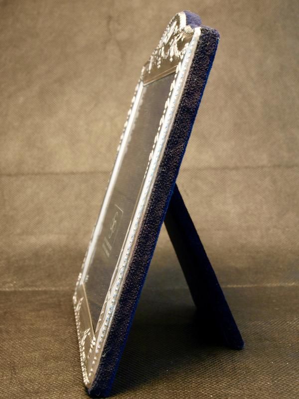 フォトフレーム CARRS ENGLAND スターリングシルバー - Baum's Antik Markt