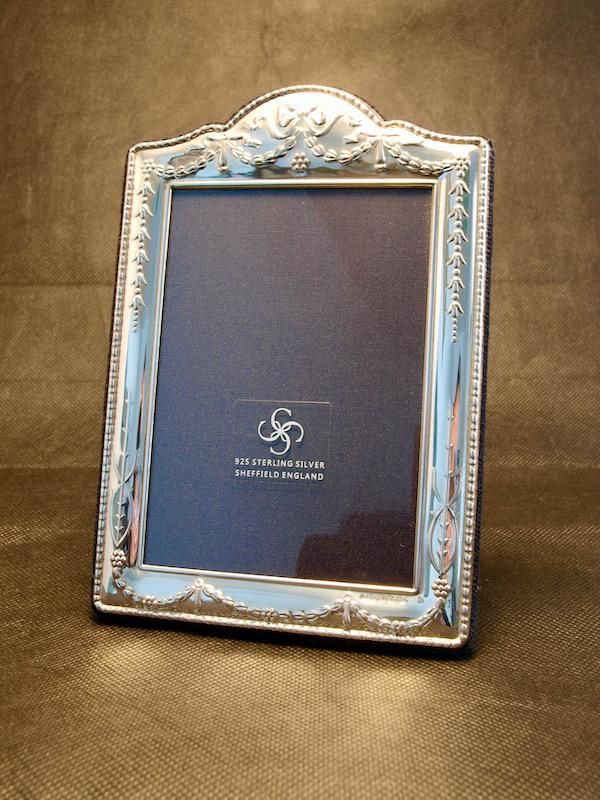 フォトフレーム CARRS ENGLAND スターリングシルバー - Baum's Antik Markt