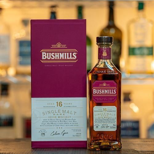 ブッシュミルズ シングルモルト16年 アイリッシュ レビュー動画/味
