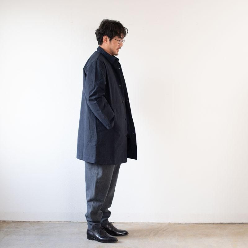 バフクロス ミドルジャケット ブラックネイビー - yohakuの公式通販