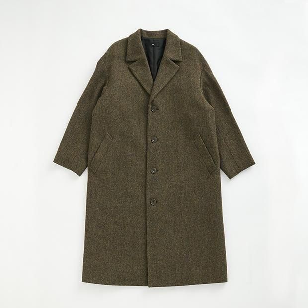 MOON社製 tweed coat | ロングコート - Ense Online Shop
