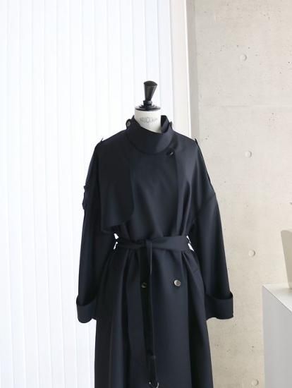 22-09 受注・フラノノーカラートレンチコート - MAISON de R