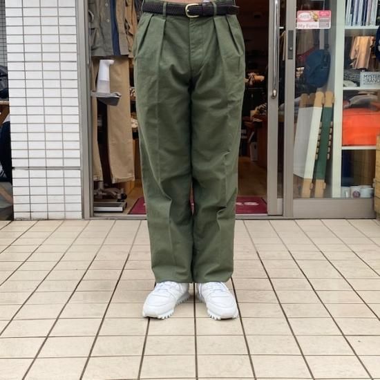 2点おまとめ Pt.Alfred コットン チノ ノータック スラックス M 2点お