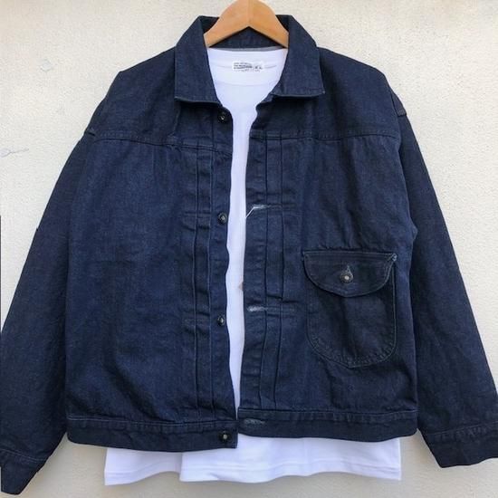 POST O'ALLS”Ranchero 2”12oz. selvedge denim indigo”- SECOURS