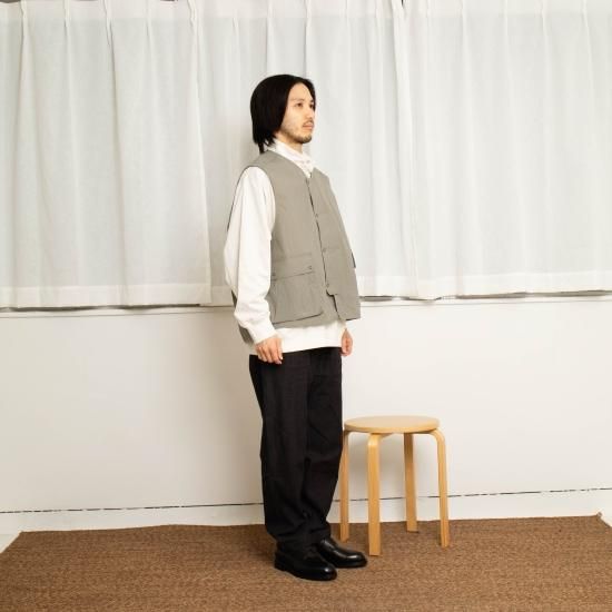 STILL BY HAND スティルバイハンド 「ナイロン素材 スナップボタン