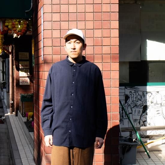 MITTAN SH-101 カディシャツ 大 3 藍 MITTAN ミッタン 「カディシャツ