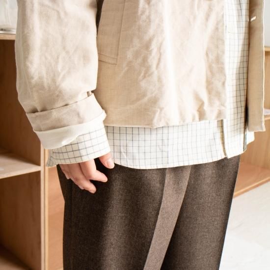 ŠP（エシュペー） 「LINEN COTTON / JACKET 」－WEEKENDER SHOP ANDEL