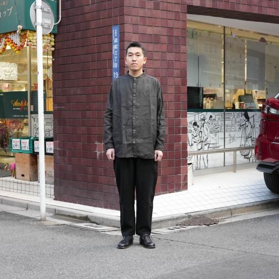 MITTAN ミッタン「大麻シャツ 3（草木濃染） SH-137DC」－WEEKENDER SHOP