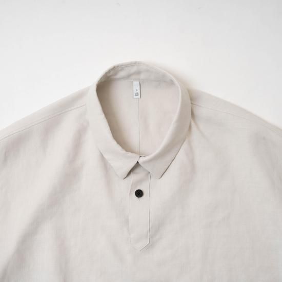 FIRMUM フィルマム 「スラブトリアセテート・ツイル素材 オーバー