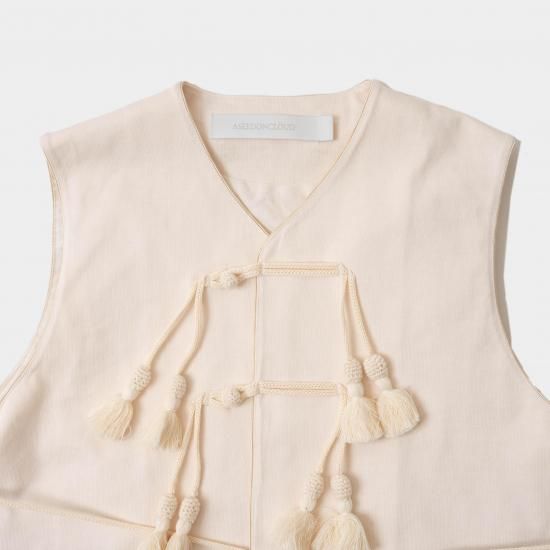 ASEEDONCLOUD アシードンクラウド 「garden instrumentalist vest