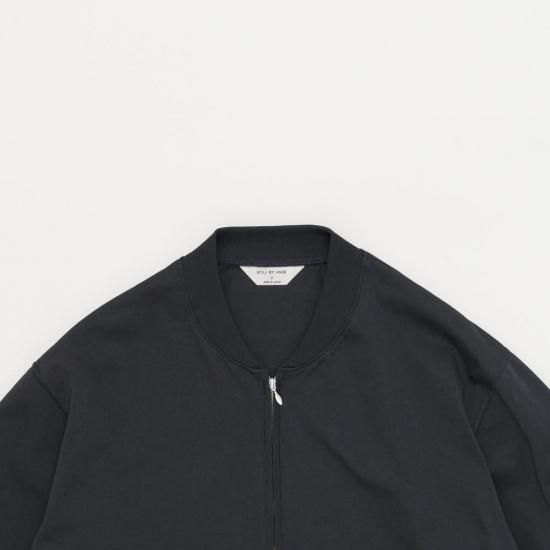 STILL BY HAND スティルバイハンド 「コットンライト素材 ハーフジップ