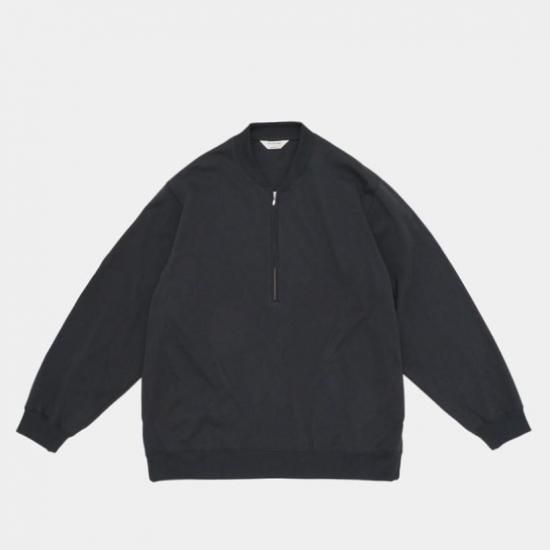 STILL BY HAND スティルバイハンド 「コットンライト素材 ハーフジップ