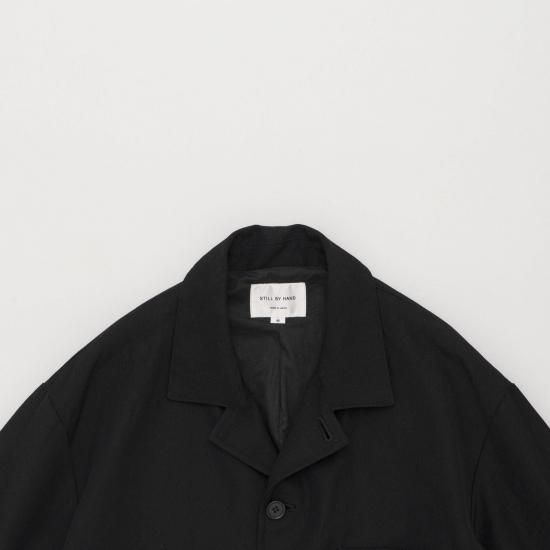 STILL BY HAND スティルバイハンド 「ウールサージ素材 カバーオール
