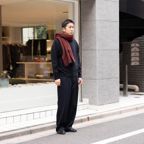 YOKO SAKAMOTO ヨーコサカモト 「WOOL LONG SCARF」- WEEKENDER SHOP