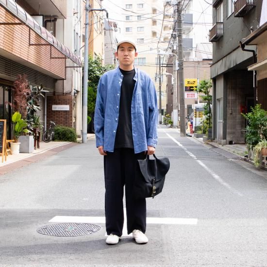 STILL BY HAND スティルバイハンド 「リネン素材 Wポケットバンド