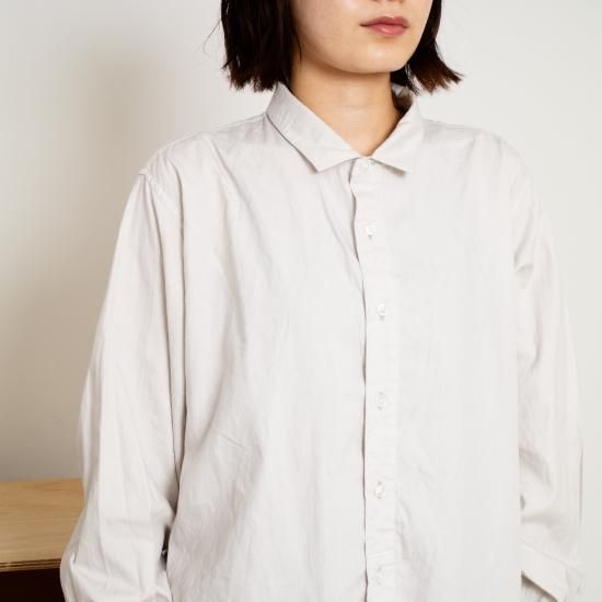 ŠP（エシュペー） 「ORGANIC COTTON OXFORD / REGULAR COLLAR SHIRT