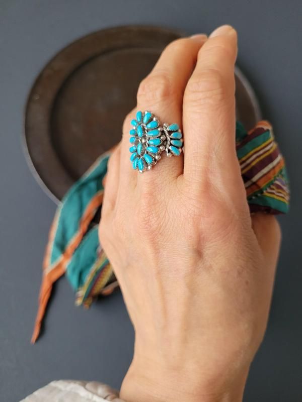 Indian jewellery（インディアンジュエリー）ZUNI（ズニ族）”MILBURN