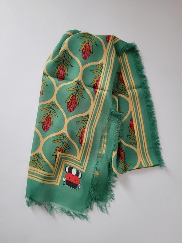 KAPITAL（キャピタル）レーヨン ディスコアラベスク柄ストール