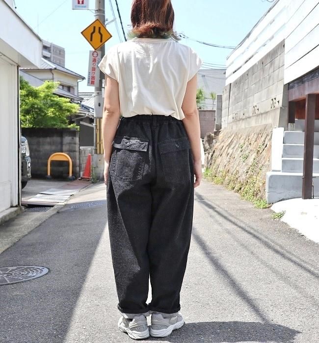 オーディナリーフィッツ JAMES PANTS ジェームスパンツ DENIM BLK