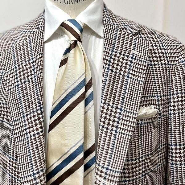 De Petrillo (デペトリロ) ブラウン ターコイズブルー シングル前