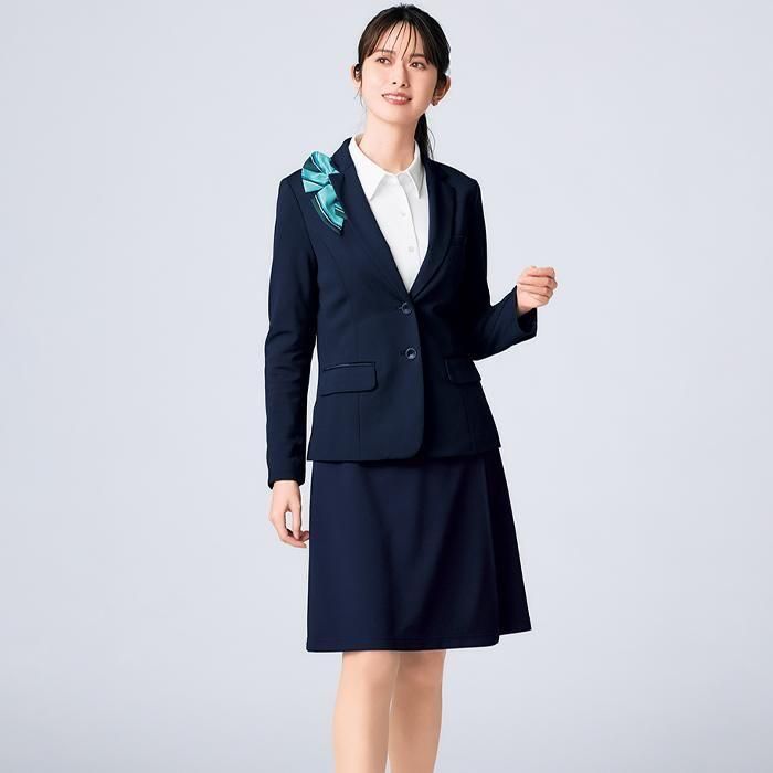 AC3214（ボンマックス）BONOFFICE キュロット スカート見え 黒 紺