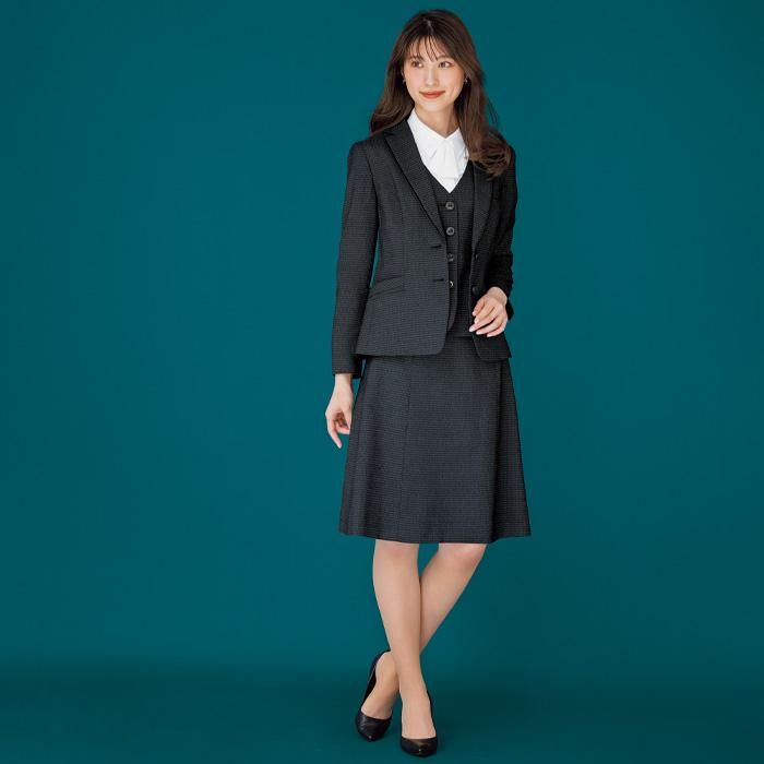 AS2343 (ボンマックス)BONOFFICE スカート仕事向きウエストゴム ｜事務服