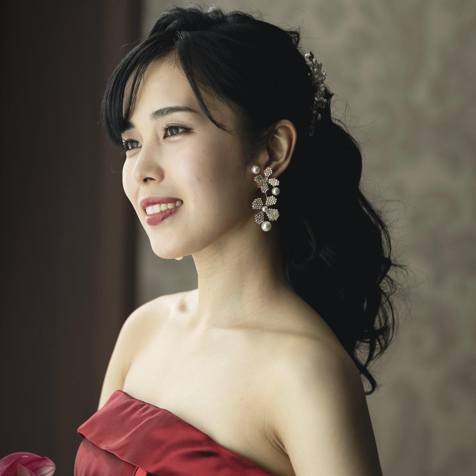 June Bud Pearlイヤリング｜エリザベスバウアー｜インポート