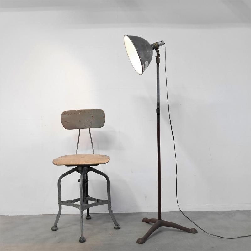3228 アメリカ ヴィンテージ インダストリアル 照明 フロアスタンド