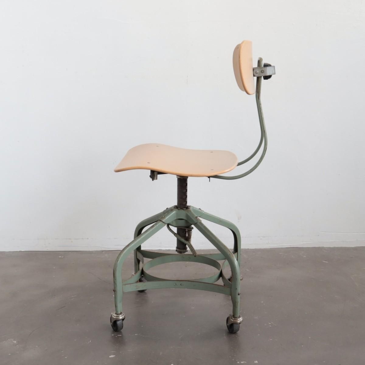 トレドチェア ロータイプ 1脚 ヴィンテージ ドラフティングチェア