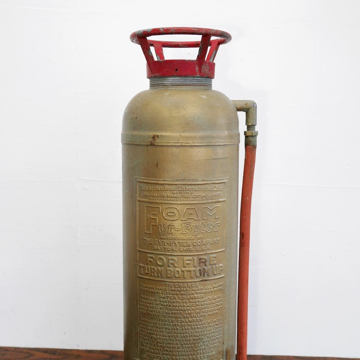 3313 アメリカ ヴィンテージ 消火器 FOAM THE FYR-FYTER COMPANY