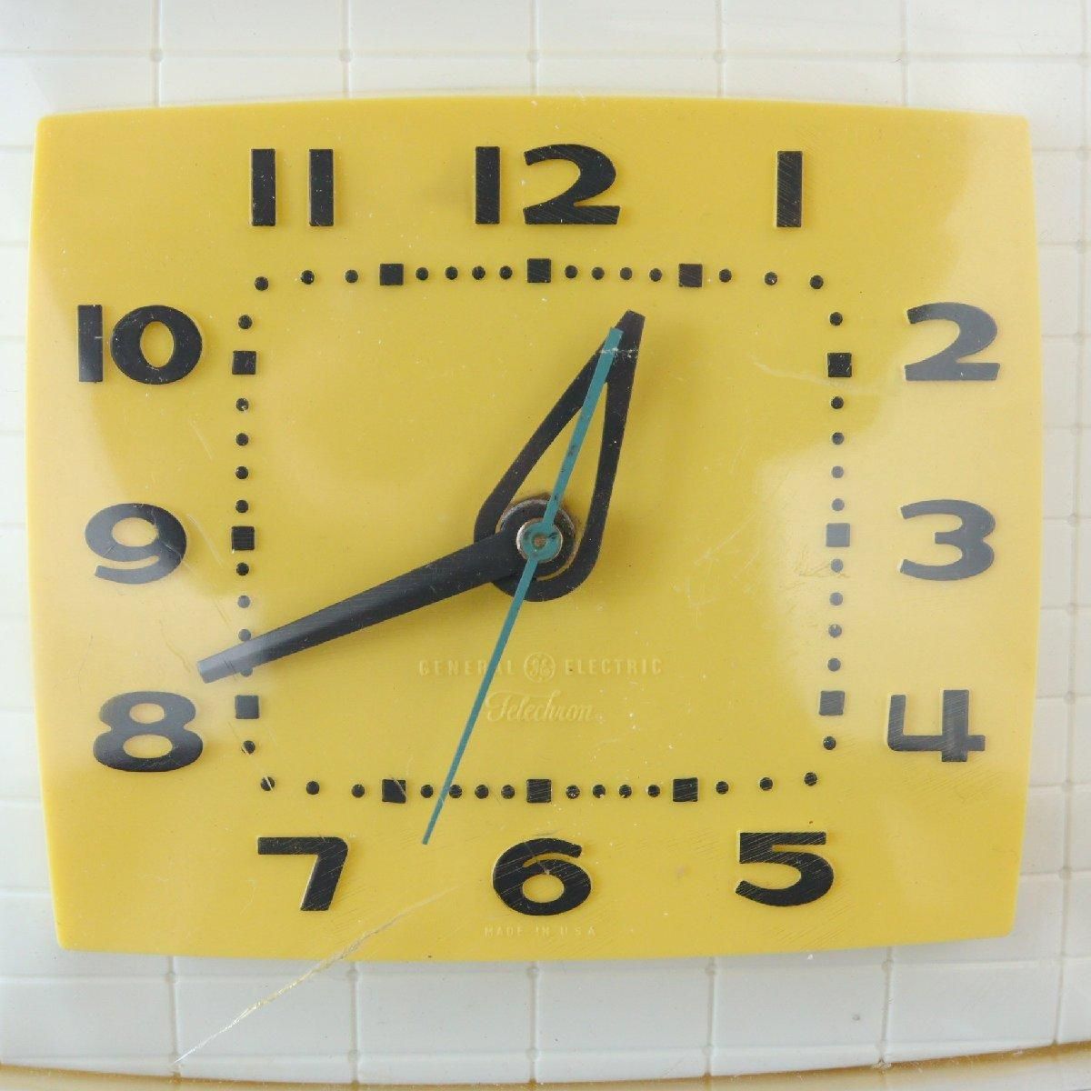 50s 60s GENERAL ELECTRIC 壁掛け時計 アメリカ 時計 ヴィンテージ