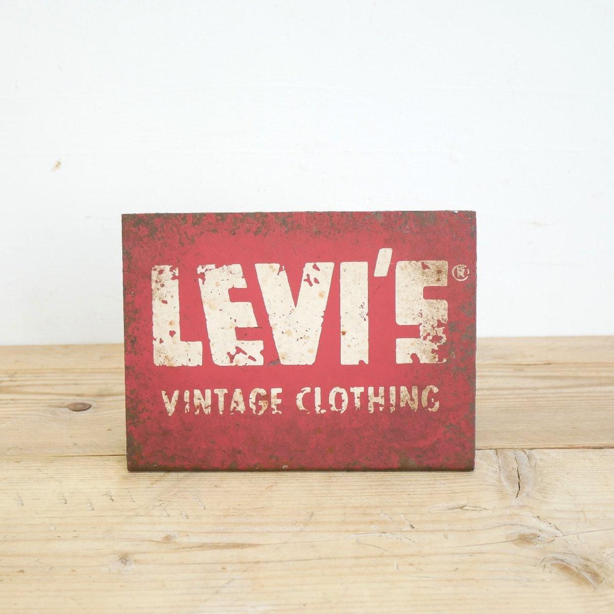 ヴィンテージ LEVI'S 看板 鉄製 -通販-ローズボールアンティークス