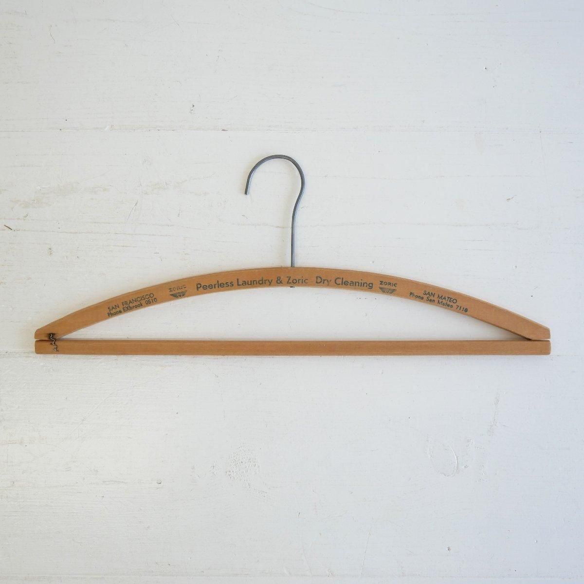 ヴィンテージ 木製ハンガー ホテル -通販-ローズボールアンティークス