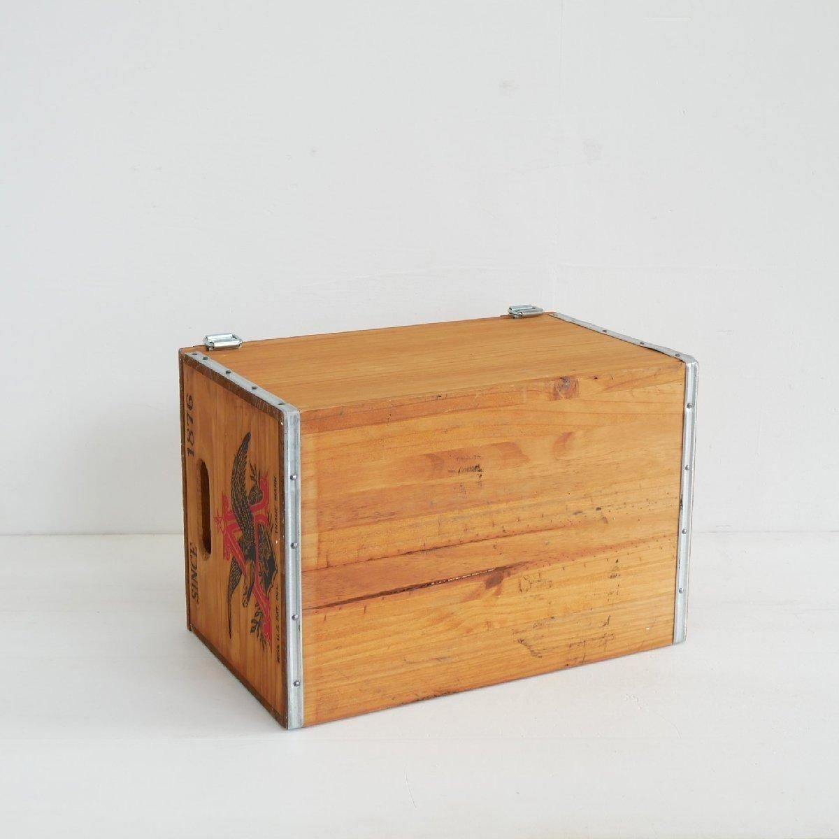 ヴィンテージ 木箱 運搬箱 バドワイザー -通販-ローズボールアンティークス