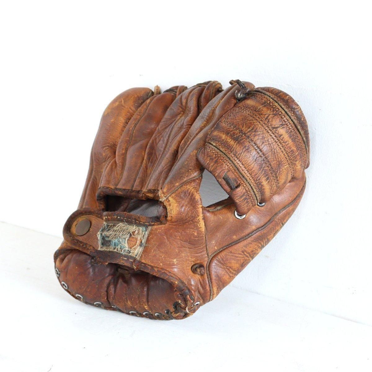 40s~50s 野球グローブ アメリカ 野球 -通販-ローズボールアンティークス