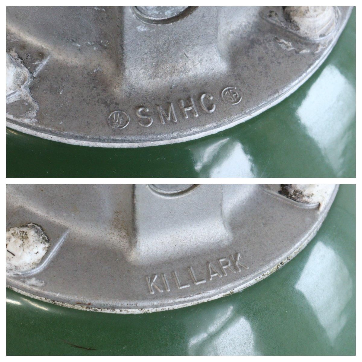 Killark ホーローシェード ペンダントランプ インダストリアル