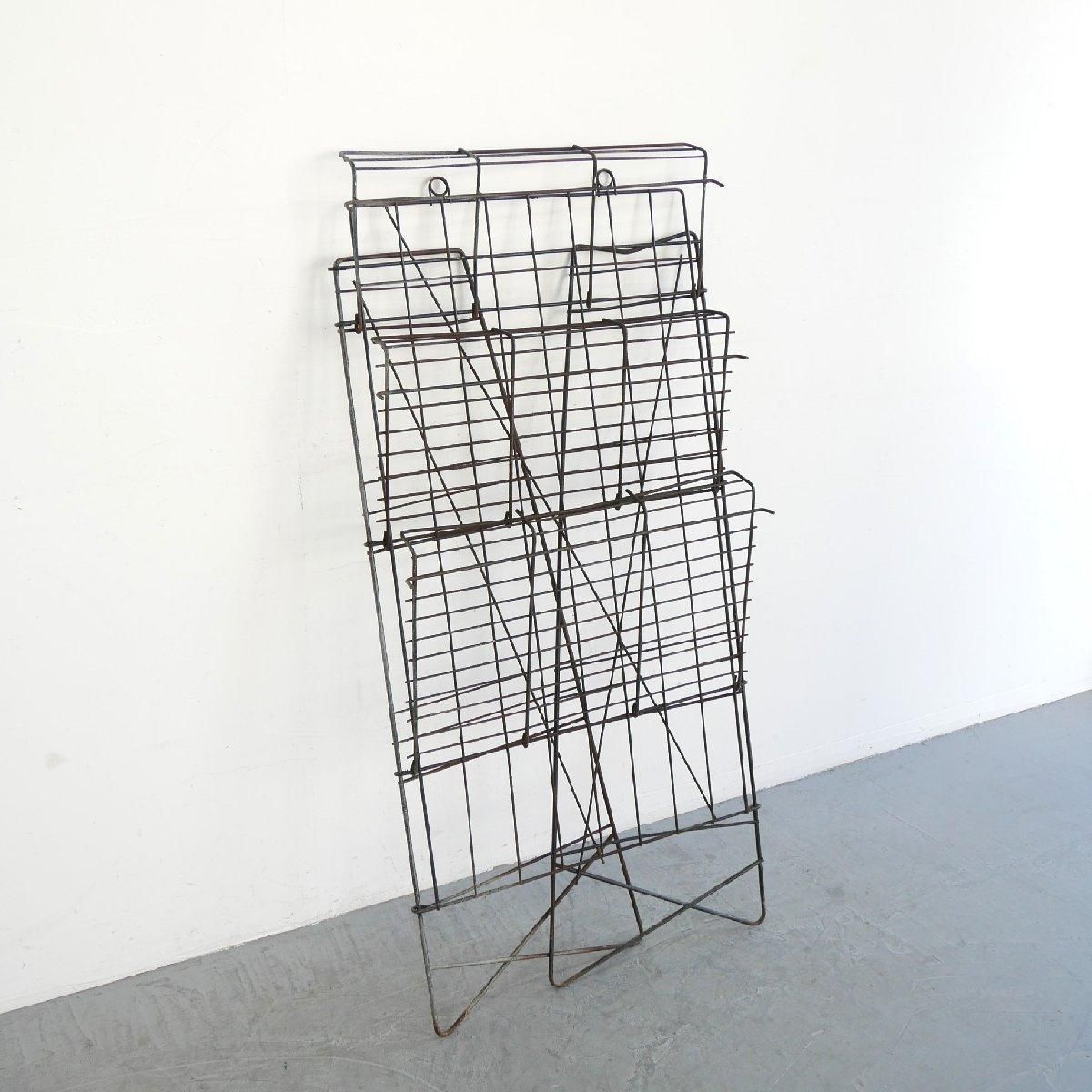 ヴィンテージ ワイヤーラック シャビーシック -通販-ローズボール