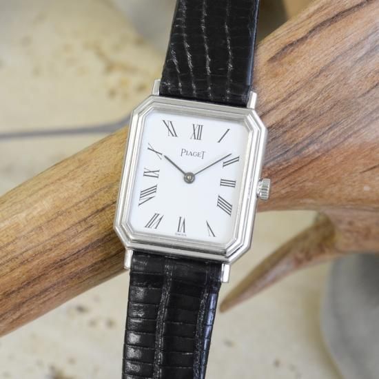 ピアジェ PIAGET・クォーツ・スクエア・18KWG ・1980年代